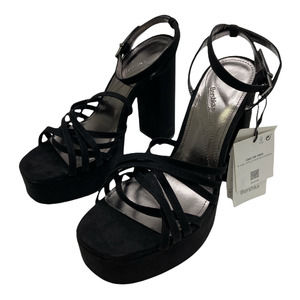 NWT Bershka Strappy Platform Heel Size 8